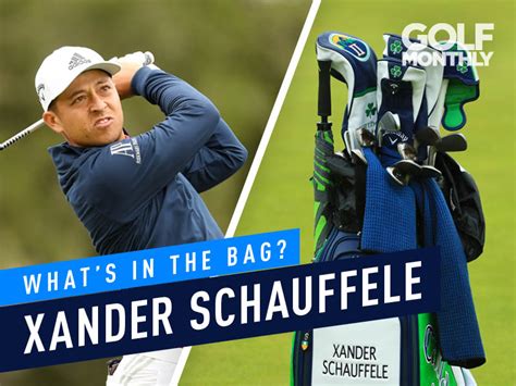 xander schauffele golf bag.